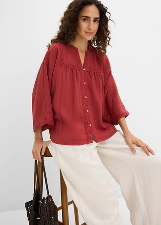 Blouse • rouge désert • Boutique bonprix