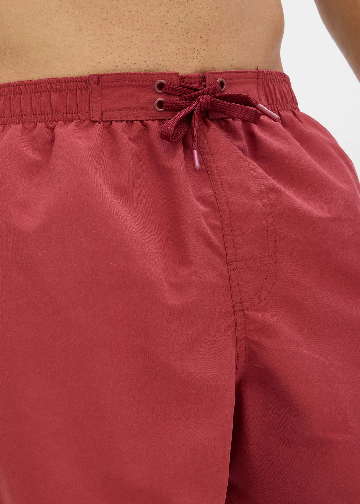 Zwemshort met zijzakken • woestijnrood • bonprix online shop