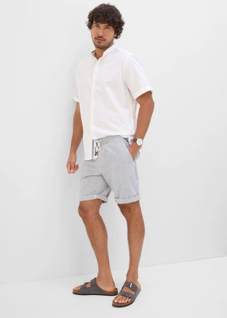 Chemise manches courtes légère • blanc • Boutique bonprix