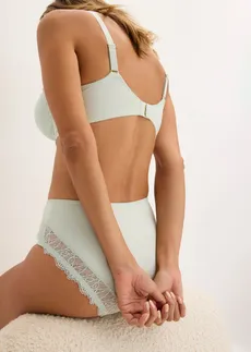 Slip maxi avec dentelle • menthol clair • Boutique bonprix