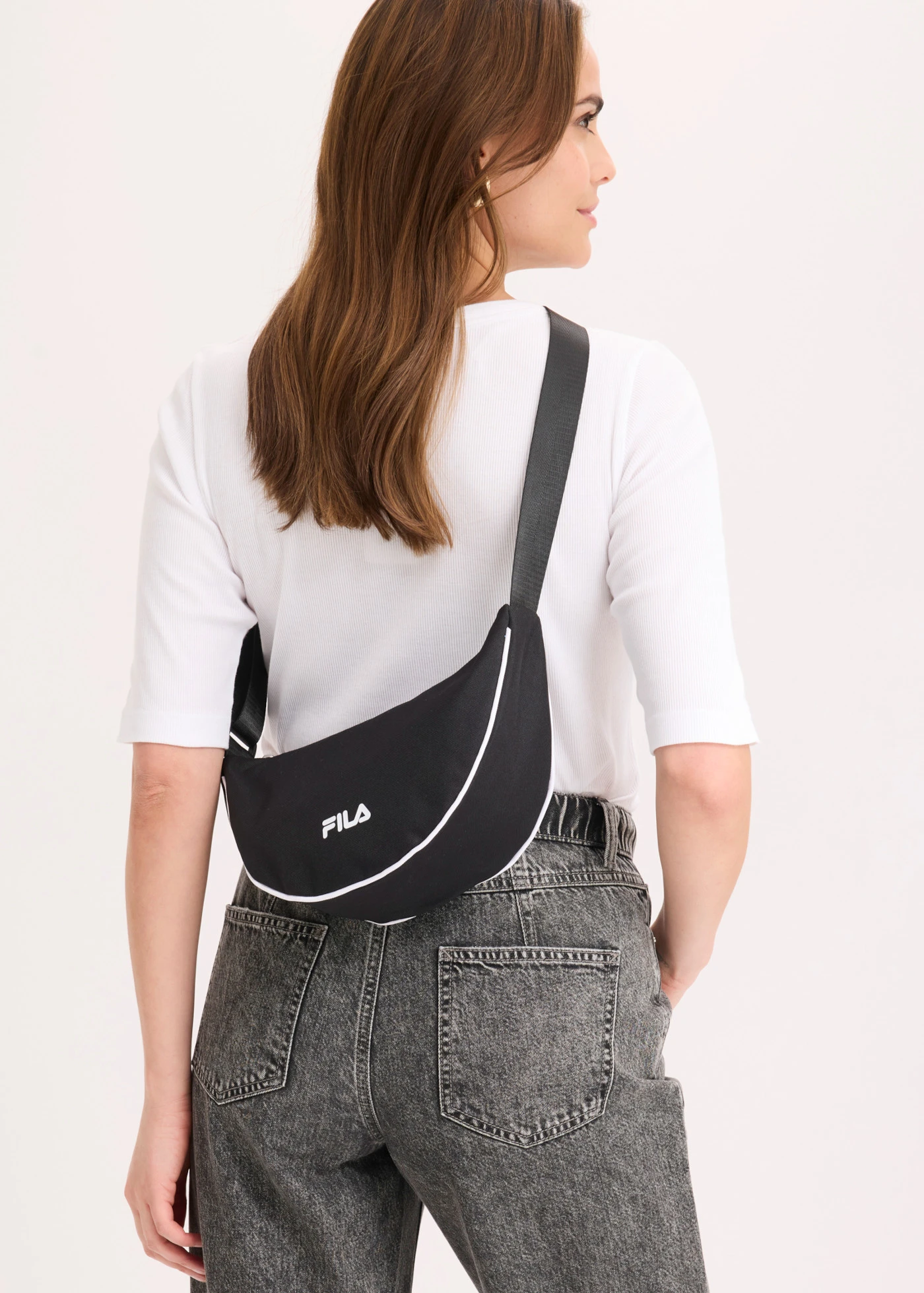 Schoudertas van Fila • zwart • bonprix online shop