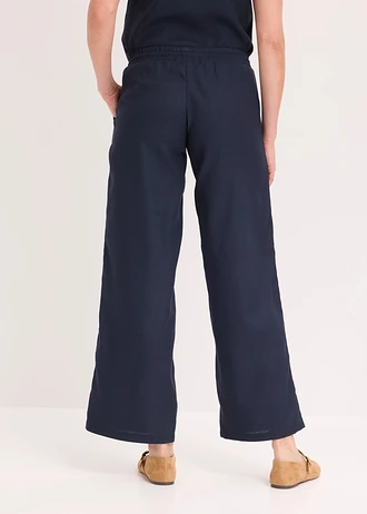Pantaloni marlene cu in • bleumarin • magazin bonprix