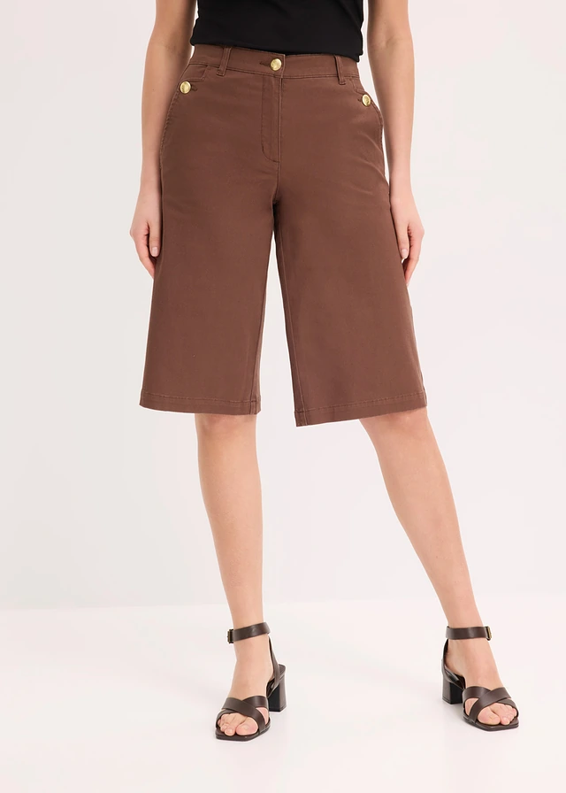 Bermuda large en twill extensible