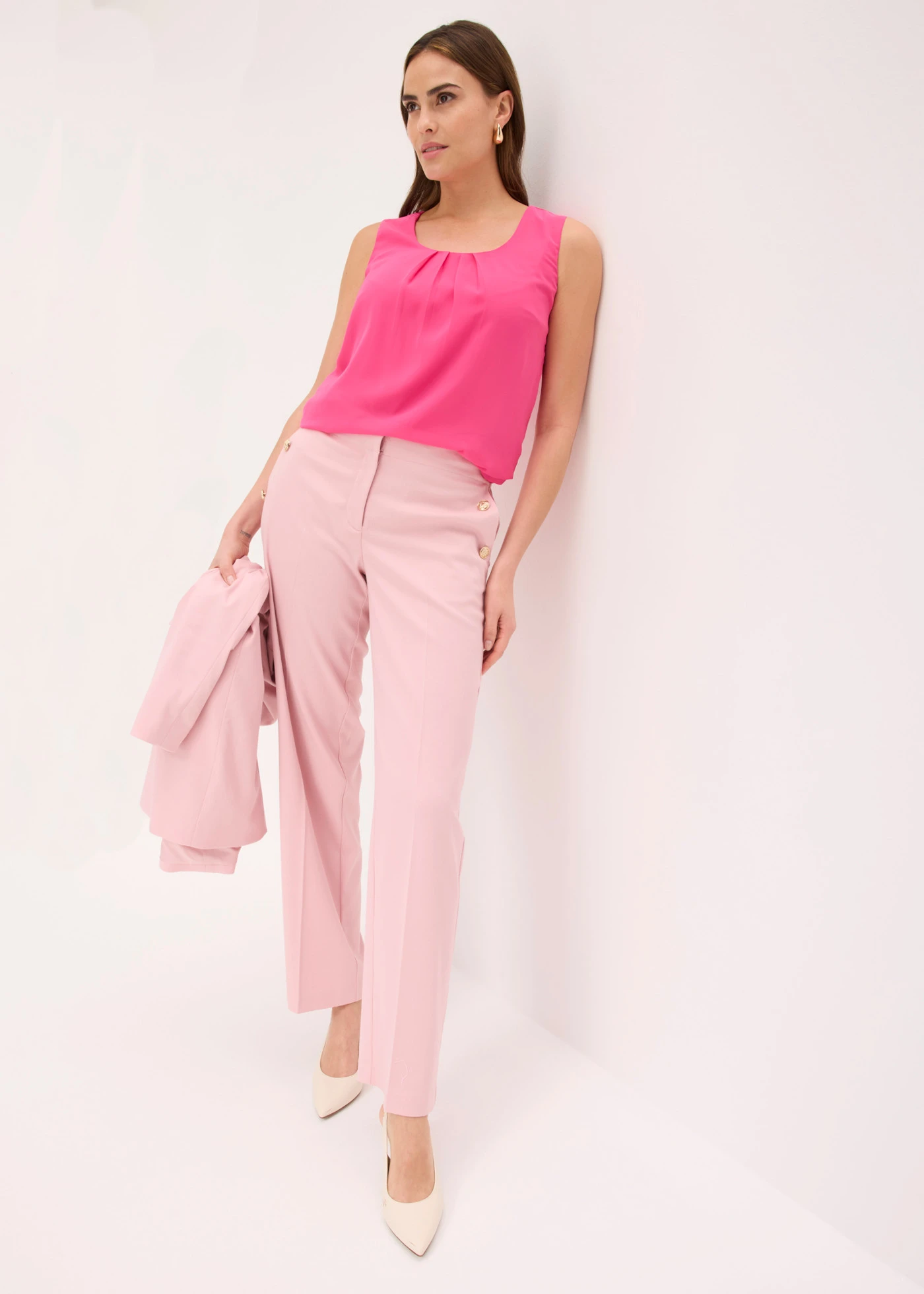 Blouse sans manches • fuchsia • Boutique bonprix