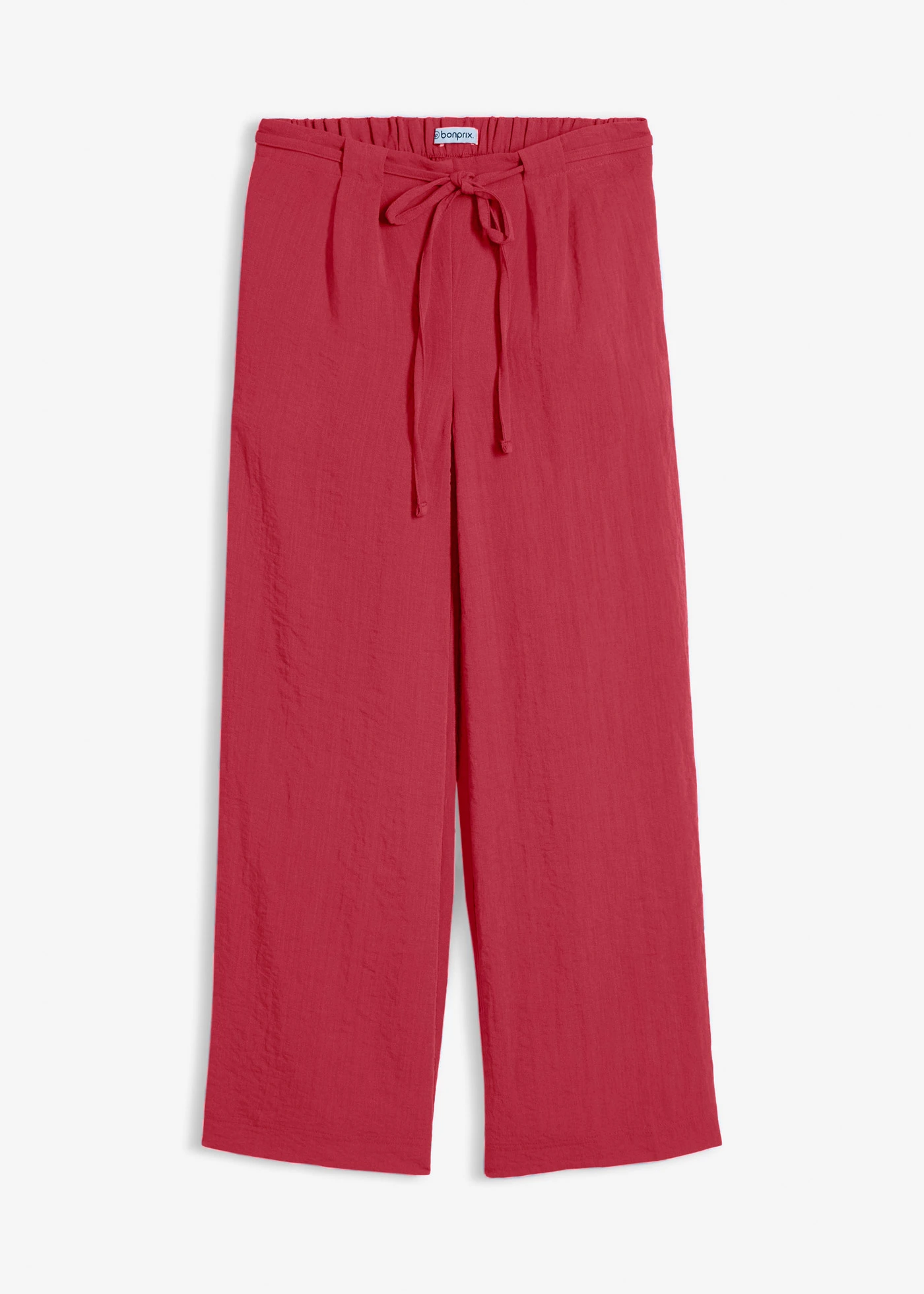 Jupe-culotte fluide en viscose majoritaire • rouge cerise • Boutique bonprix