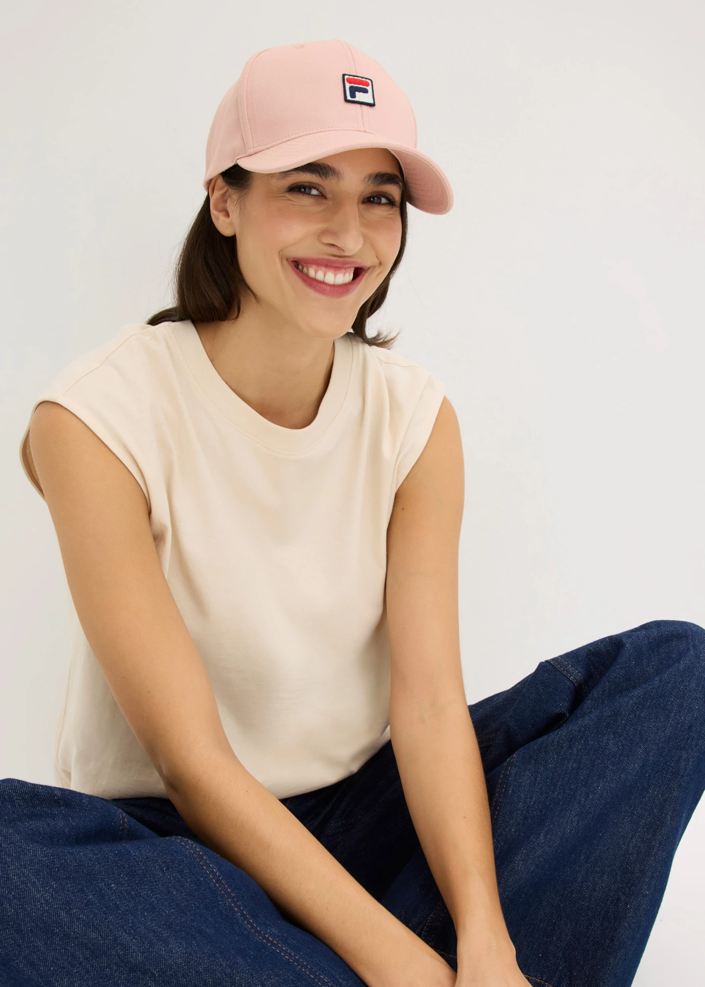 Casquette Fila • rose cendré • Boutique bonprix