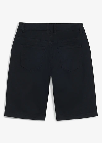 Bermuda extensible à taille réglable, regular • noir • Boutique bonprix