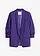 Blazer met plooitjes, Kleur: paars