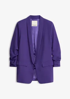 Blazer à manches froncées • violet • Boutique bonprix