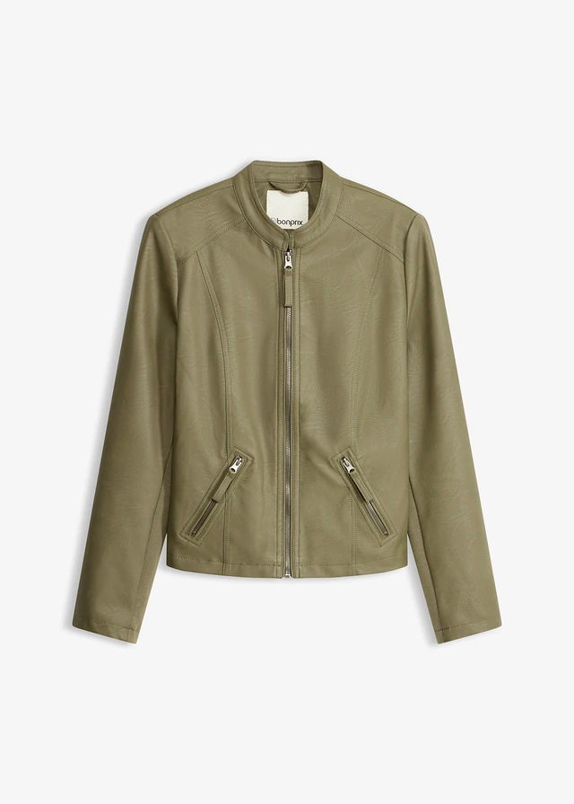 Veste enduite en viscose