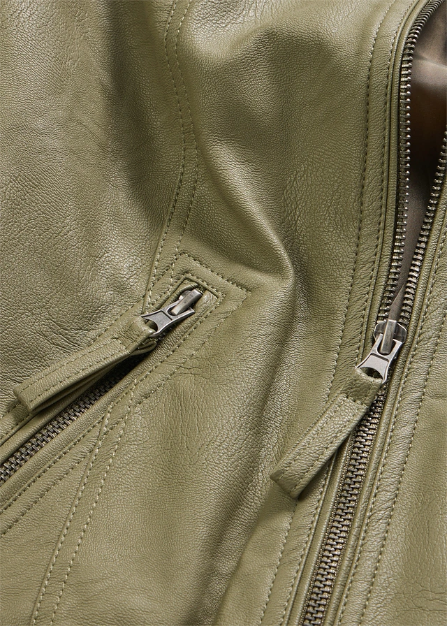 Veste enduite en viscose • olive • product-page.page-title-suffix