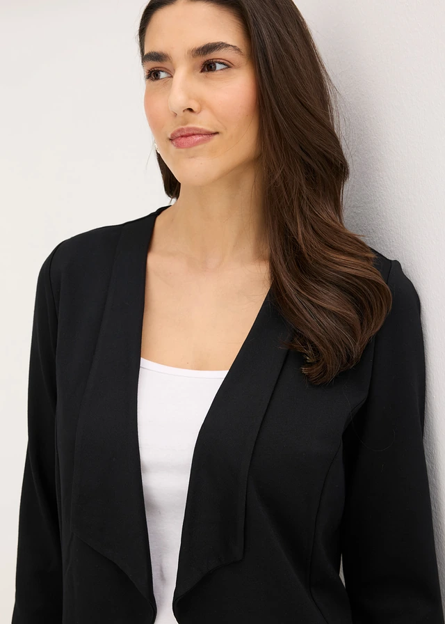 Blazer en jersey • noir • product-page.page-title-suffix