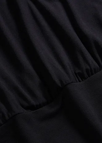 T-shirt doux en viscose extensible • noir • Boutique bonprix