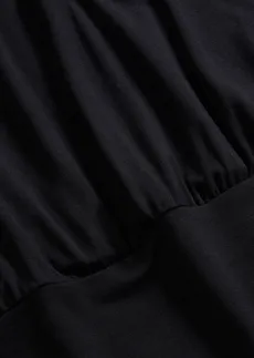 Tričko z měkké viskózové směsi • černá • bonprix obchod