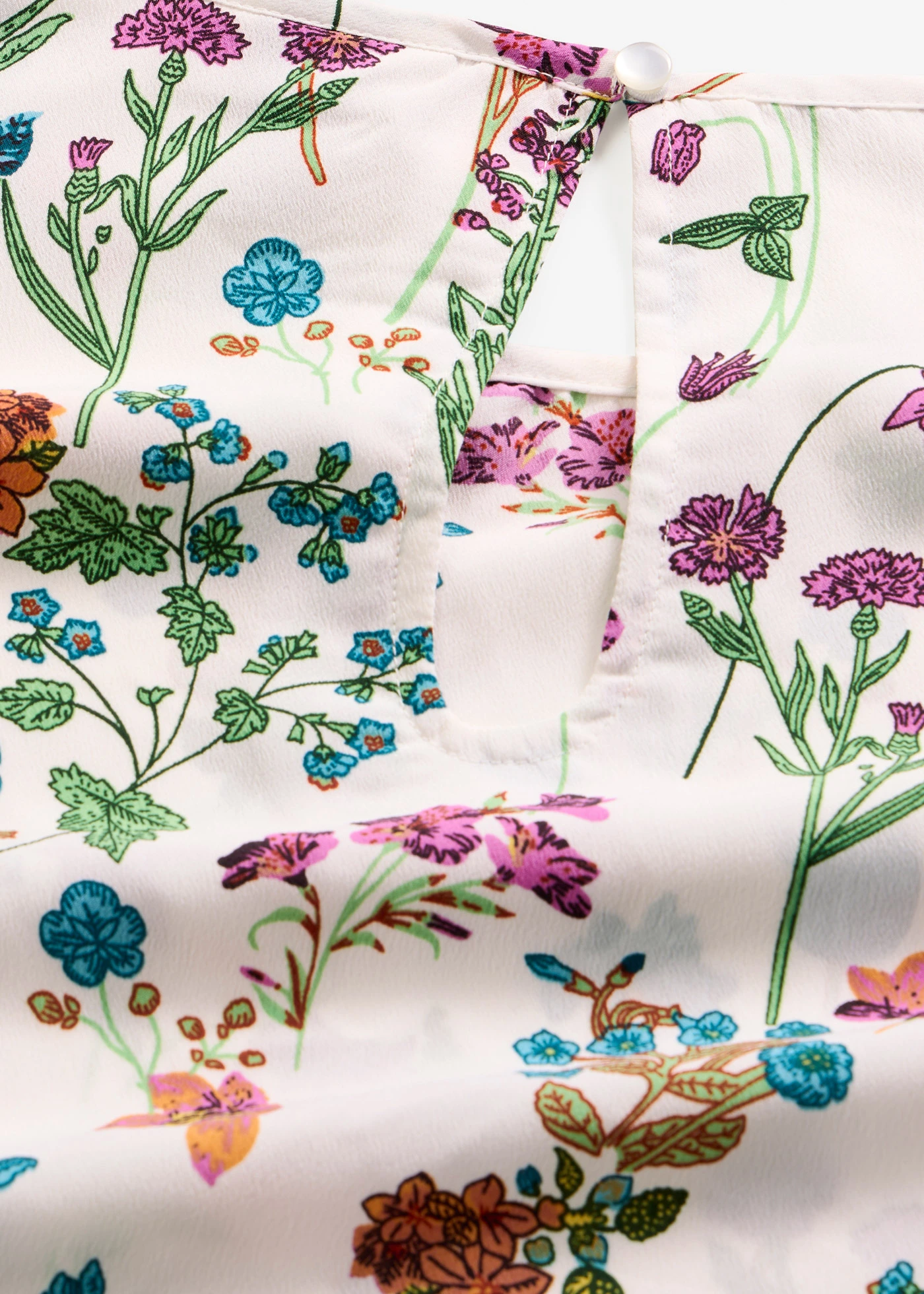 Blouseshirt • wolwit gebloemd • bonprix online shop