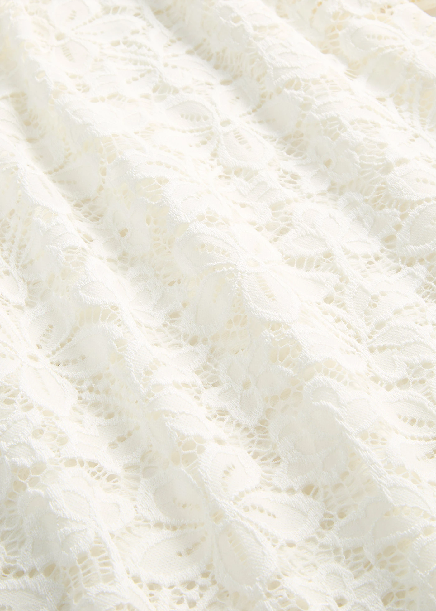 Bluză din dantelă, până la talie • ecru • magazin bonprix