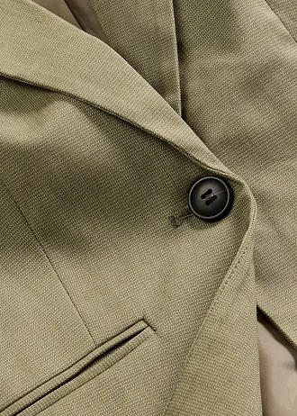 Blazer à poches passepoilées, petite stature • olive • Boutique bonprix