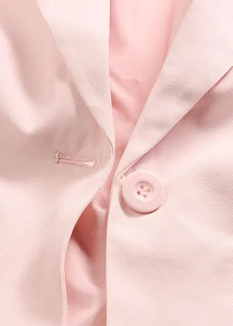 Korte blazer met klepzakken, Kleur: parelroze