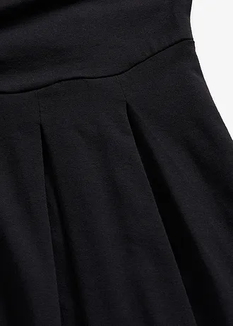 Jersey jurk in een viscosemix • zwart • bonprix online shop