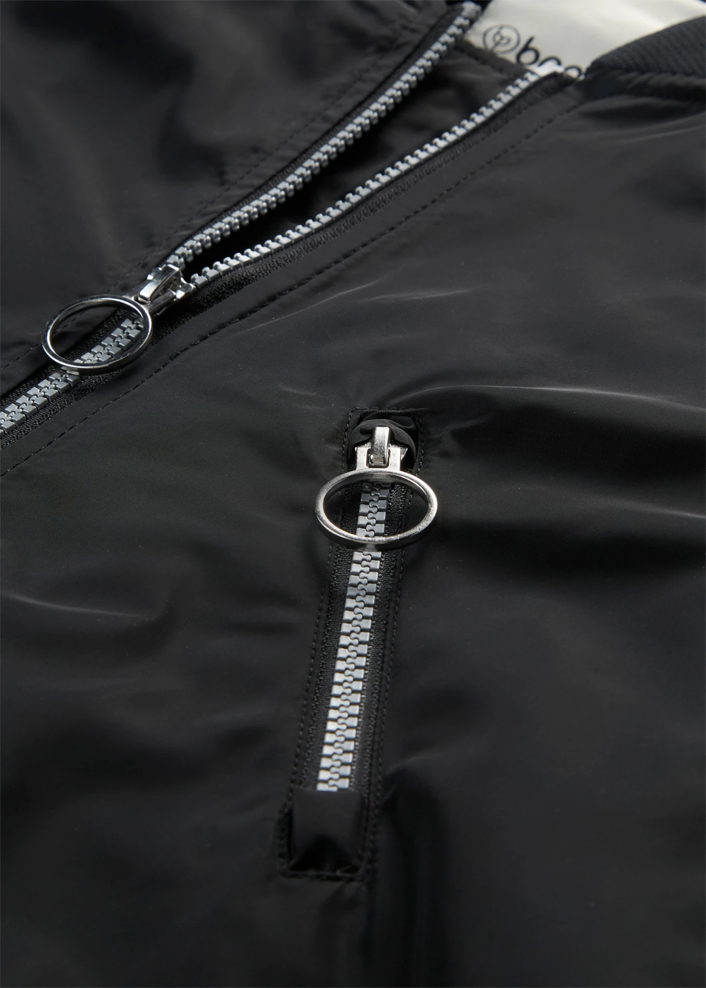 Bluzónový kabát s pleteným límcem • černá • bonprix obchod