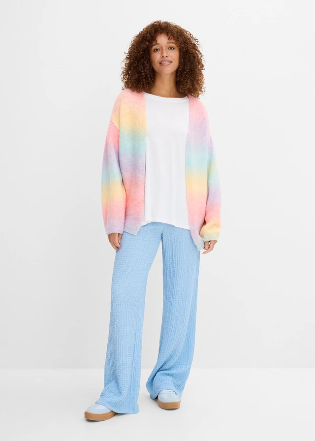 Oversized shirt van soepele vicose • wit • product-page.page-title-suffix