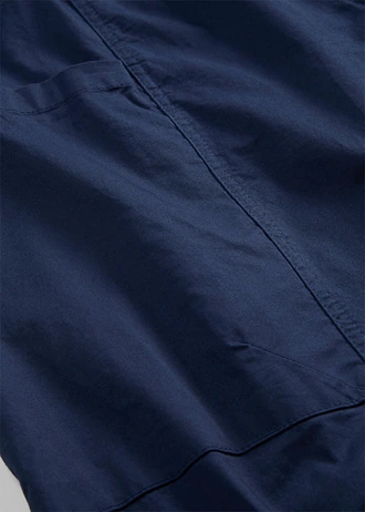 Pantalon ballon en coton extensible • bleu foncé • Boutique bonprix