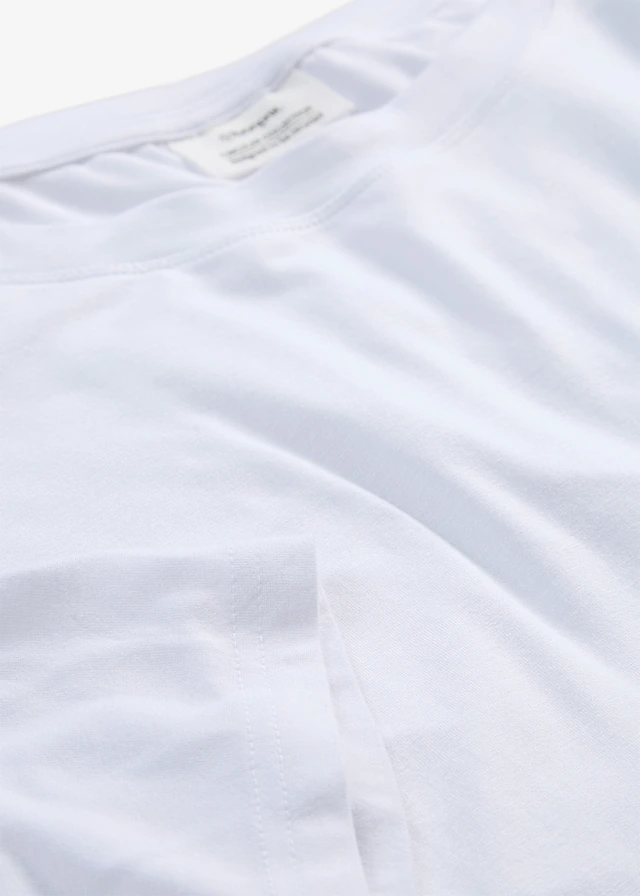 T-shirt oversize en viscose fluide • blanc • product-page.page-title-suffix