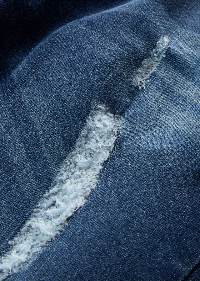 Jean skinny taille mi-haute, stretch • denim bleu foncé • product-page.page-title-suffix