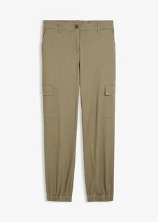 Pantaloni cargo din bumbac cu stretch