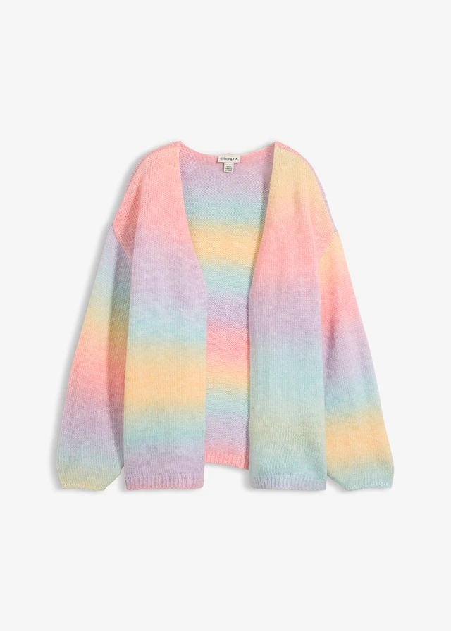 Gilet doux en grosse maille