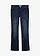 Bootcut stretch jeans, mid waist, Kleur: donkerblauw used