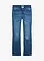 Bootcut stretch jeans, mid waist, Kleur: blauw denim used
