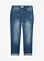 Boyfriend stretch jeans low waist, Kleur: donkerblauw denim used