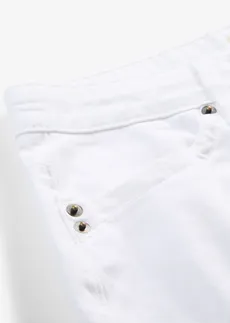 Stretch jeans high waist, straight • wit • bonprix online shop