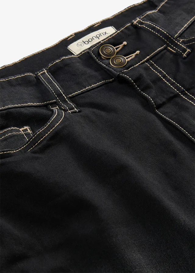 Slim fit jeans high waist, super stretch • black stone used • product-page.page-title-suffix