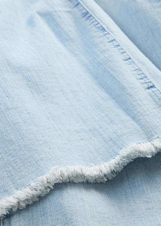 Wide leg jeans, high waist • ijsblauw denim used • product-page.page-title-suffix