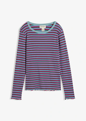 T-shirt côtelé en coton