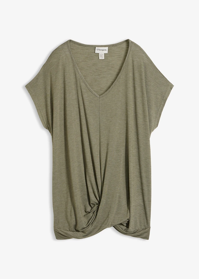 T-shirt en viscose mélangée