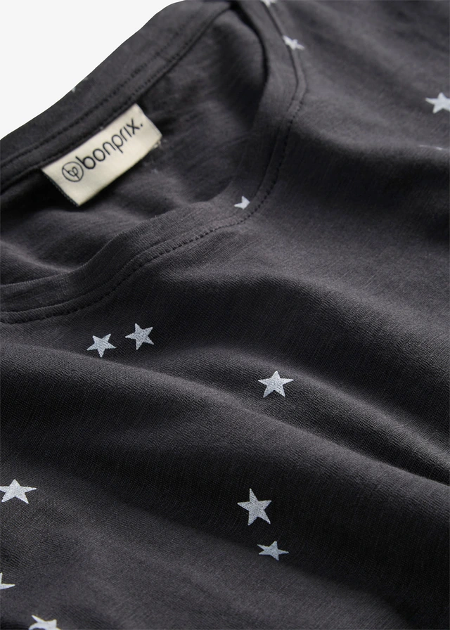 T-shirt 100% coton • noir imprimé • product-page.page-title-suffix