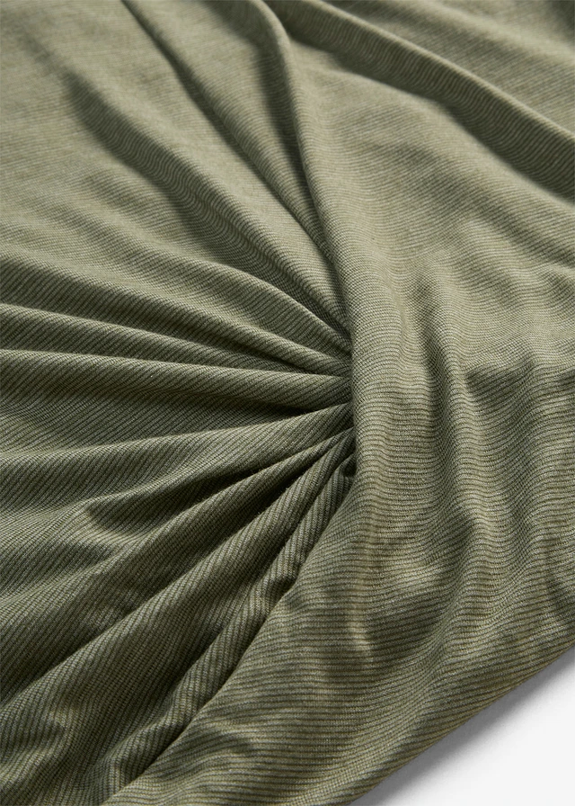 T-shirt en viscose mélangée • vert argile chiné • product-page.page-title-suffix