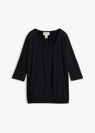 Oversized shirt in een viscosemix