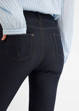 Farmer hatású legging • kék denim • bonprix áruház