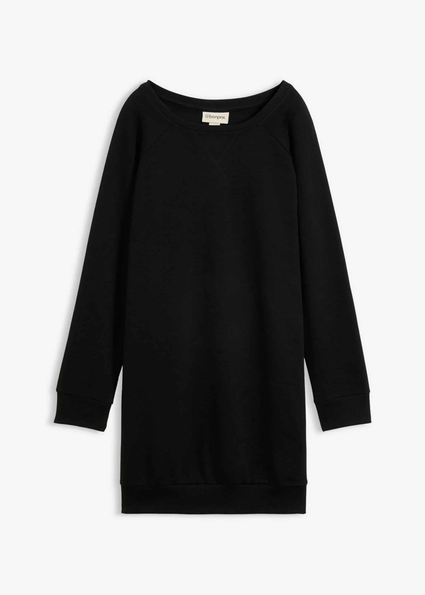 Robe sweat • noir • Boutique bonprix
