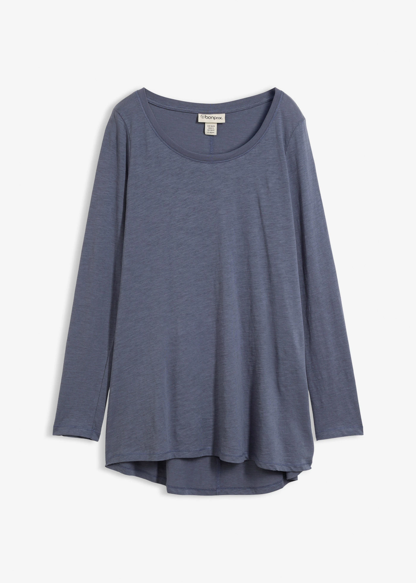 Longsleeve van puur katoen • indigo • bonprix online shop