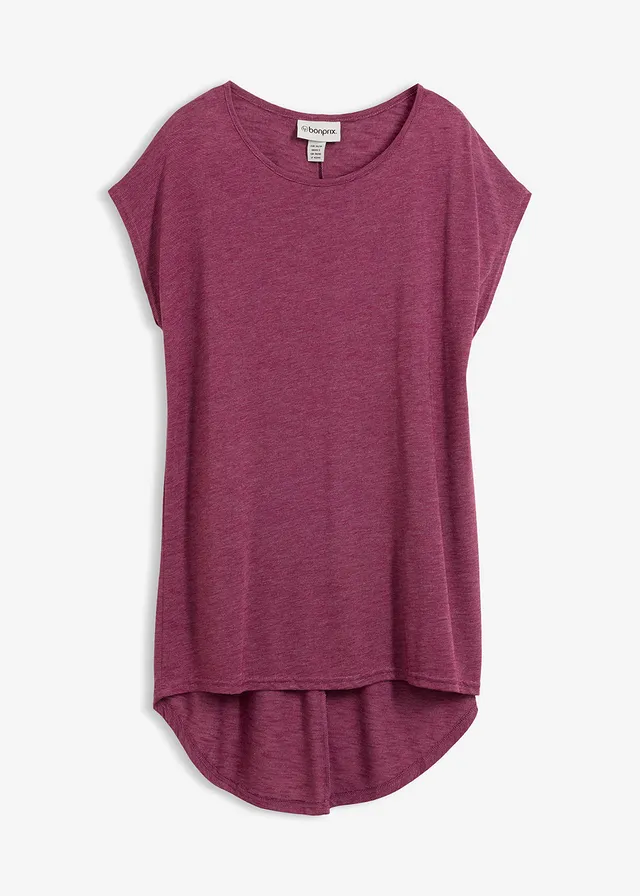 Longshirt in een viscosemix • bessen mult • bonprix online shop