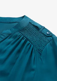 Blouse douce en viscose • pétrole • Boutique bonprix