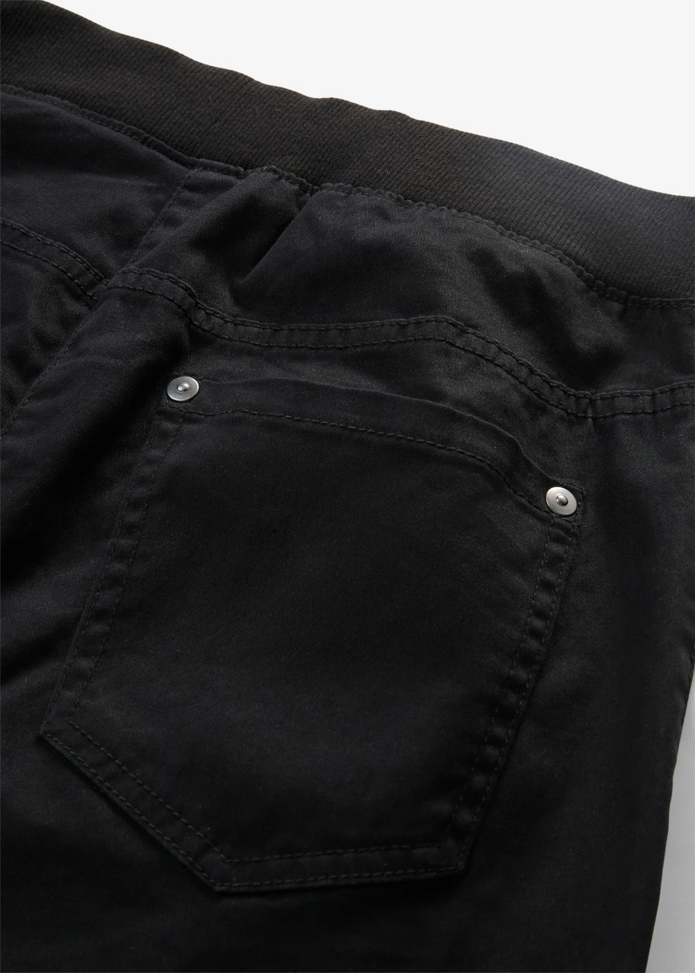 Keprové tregíny z elastické bavlněné směsi • černá • bonprix obchod