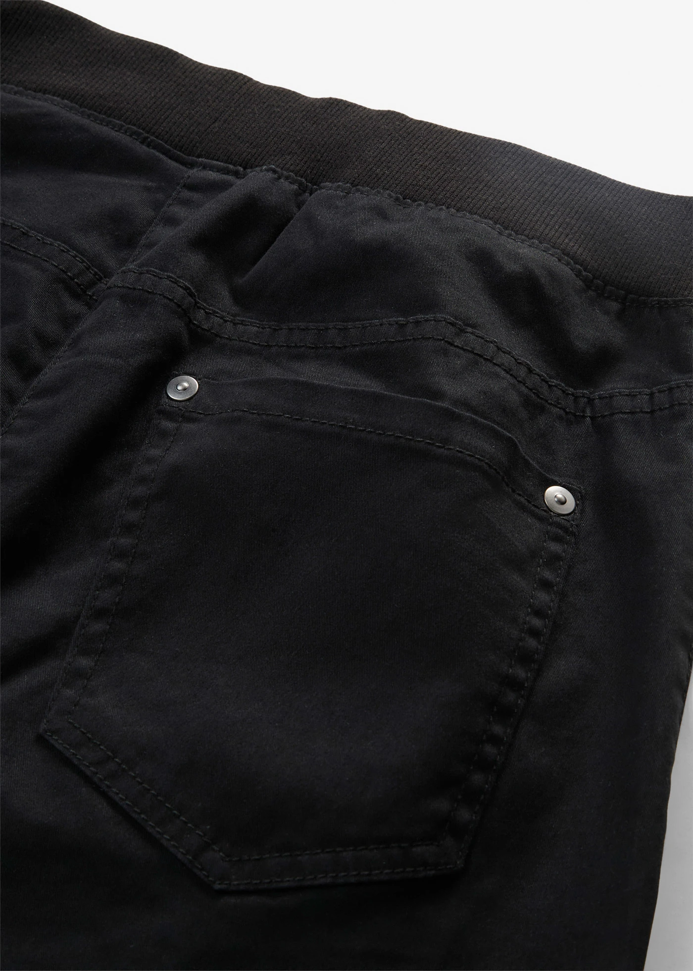 Twill broek van elastisch katoen • zwart • bonprix online shop
