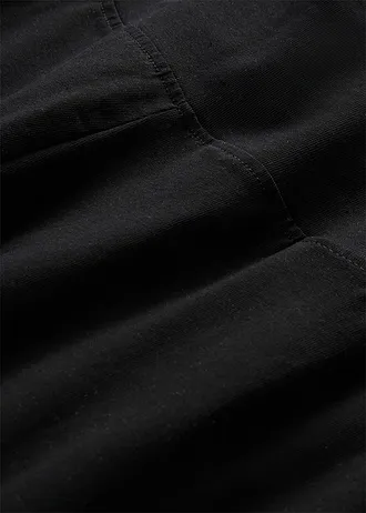 wijd uitlopende legging • zwart • bonprix online shop