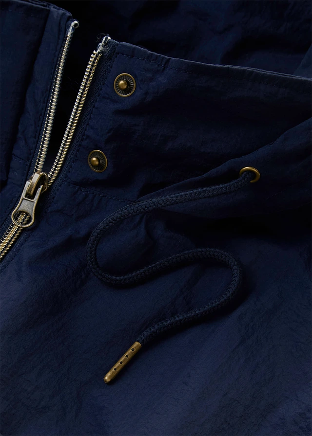 Parka très légère pour la mi-saison, Couleur: bleu foncé